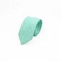 Mens Slim Solid Colour Tie 6.5cm Wedding Party Classic Necktie