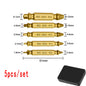 5Pcs Screw Extractor Drill Bit Set Damaged Broken Bolt Remover Easy Out