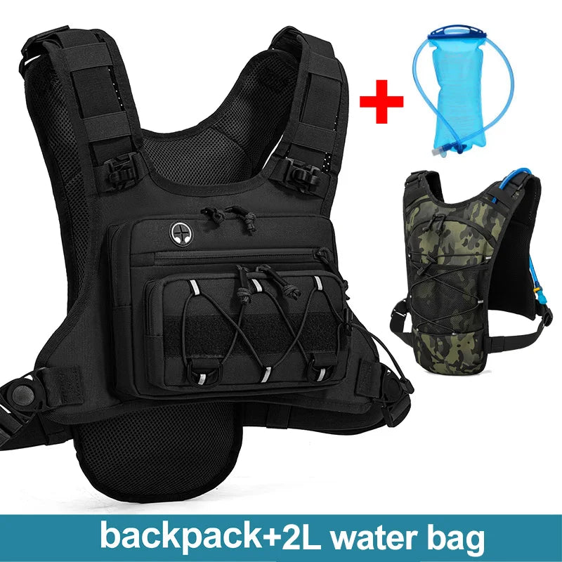 Hydration Vest Bag for Running Hiking Cycling Men Women Breathable Pack