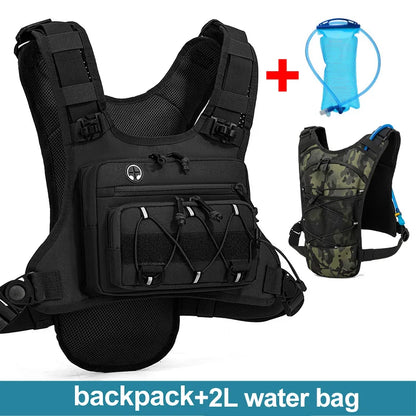 Hydration Vest Bag for Running Hiking Cycling Men Women Breathable Pack