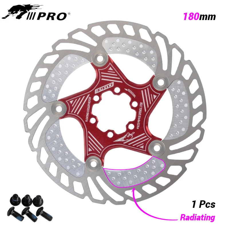 IIIPRO Floating Brake Rotor 160/180/203mm Cooling Disc for MTB DH Downhill Bikes