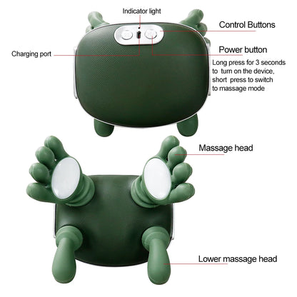 Bionic Finger Neck Massager Wireless Kneading Shoulder Massage Shawl