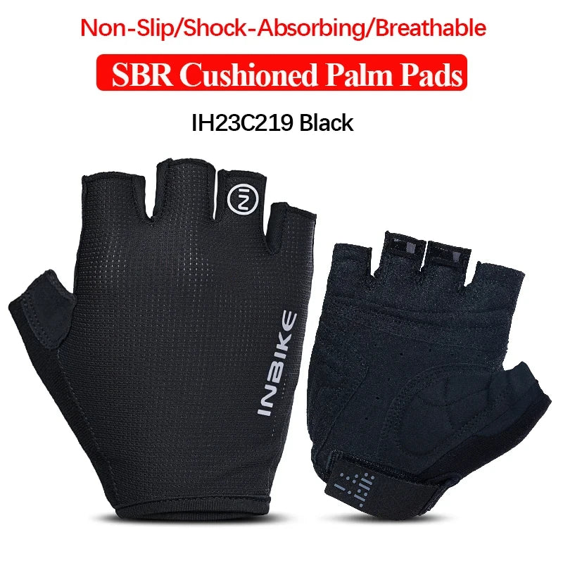 Half Finger Cycling Gloves Shockproof Gel Pad for MTB Gym Fitness