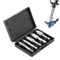 6pcs Screw Extractor Drill Damaged Bolt Remover Easy Out Bits Set