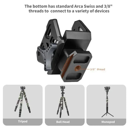 Rifle Saddle Clip Adapter Quick Release Board for Outdoor Hunting Stands