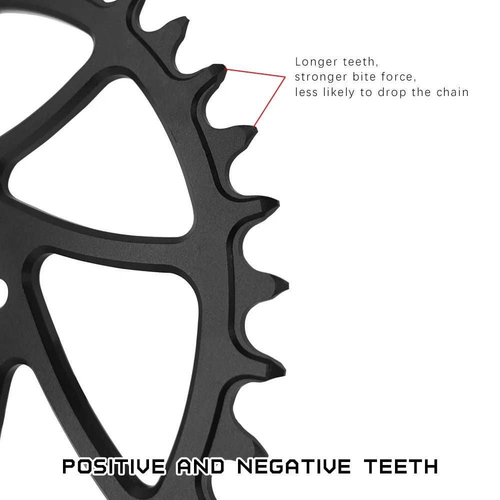 Direct Mount MTB Chainring 34T 36T 38T 40T Narrow Wide 3 Bolt Offset