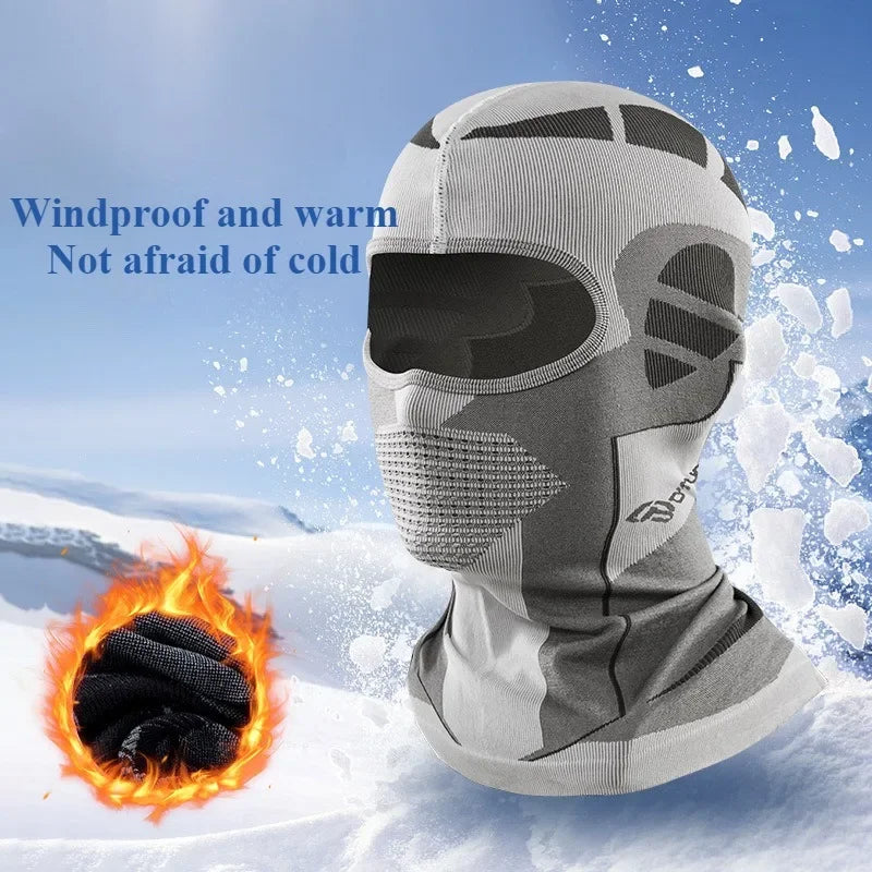 Thermal Scarf Balaclava Winter Ski Mask Neck Cover Men Women Cold-Proof