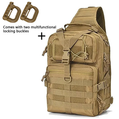 Large Chest Bag Outdoor Waterproof Crossbody Photography Camouflage