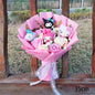 Pooh Bear Bouquet Plush Doll for Wedding Graduation Birthday Christmas