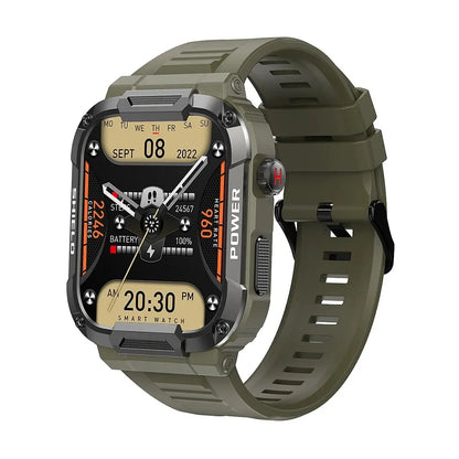 MEVADEN 1.85 Outdoor Military Smart Watch Men Bluetooth Call Smartwatch For Android IOS IP68 Waterproof Sports Fitness Watches-EXPROTAS