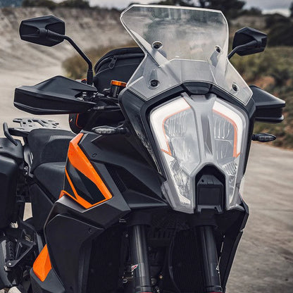 For KTM 1290 Super Adventure R S 2021 2022 2023 2024 Motorcycle Head Light Protection Acrylic Headlight Protector Guard Cover - EXPROTAS