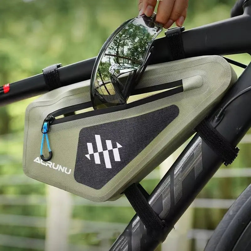 Bicycle Triangle Bag Waterproof Front Frame Tube Pouch for MTB Cycling