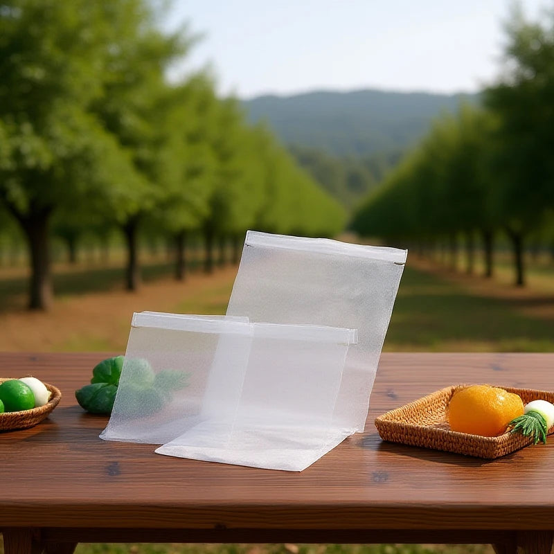 50Pcs Fruit Protection Bags Mesh Netting Insect Bird Garden Covers
