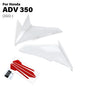 For Honda ADV350 Leg Fairing Wind Deflectors Side Windshield Guards 2022-2025
