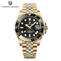 PAGANI Design PD-1662 GMT Automatic Men’s Watch Sapphire Stainless Steel 100M Waterproof