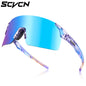 SCVCN Photochromic Cycling Glasses UV400 Anti-Fog MTB Sunglasses Men/Women