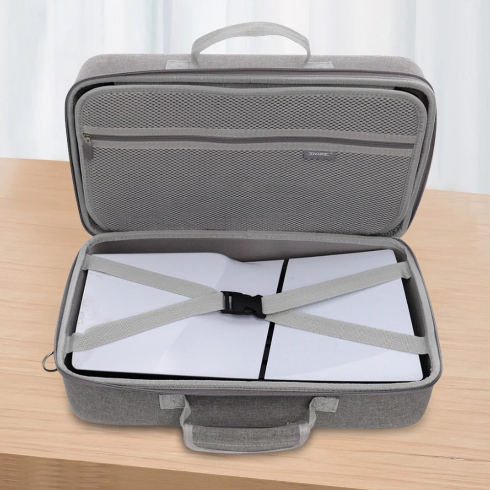Hard Shell Carrying Case Storage Bag for PS5 Slim for PS5 Slim Console Controllers and Other for Playstation 5 Slim Console - EXPROTAS