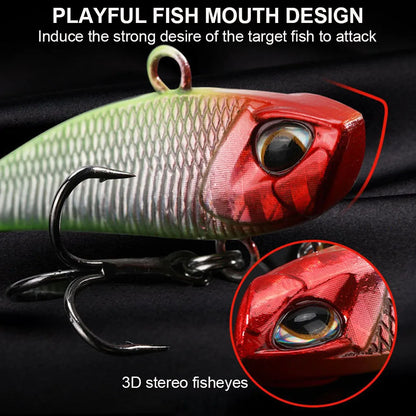 WALK FISH Metal VIB Spinner Lure 7g–21g Tail Vibration Trolling Bait