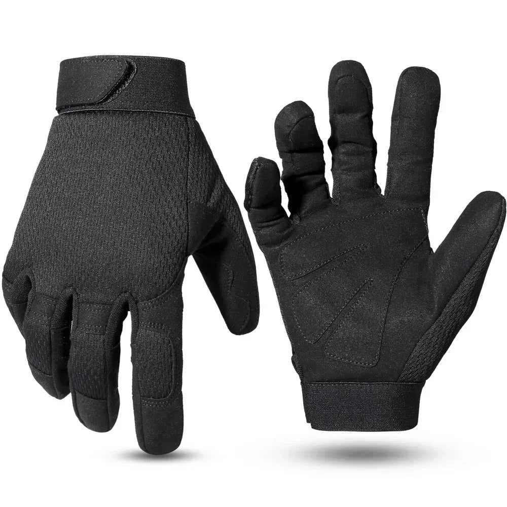 Tactical Full Finger Gloves Touch Screen Airsoft Military Combat Shooting Gear