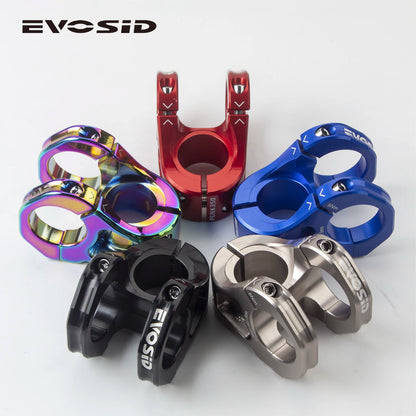 Road Bike Stem 31.8mm 35mm Adjustable Mountain Handlebar Riser Alloy