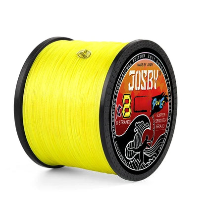 Braided Fishing Line 8 Strand PE 100M 300M 500M 1000M Sea Carp Heavy Duty
