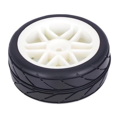 4PCS Pre-Glued RC Wheels Tyres 65x26mm 12mm Hex for TT01 TT02 XV01