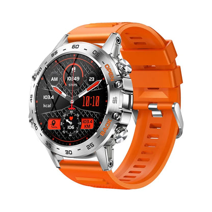 MELANDA Steel 1.39" Bluetooth Call Smart Watch Men Sports Fitness Tracker Watches IP67 Waterproof Smartwatch for Android IOS K52-EXPROTAS