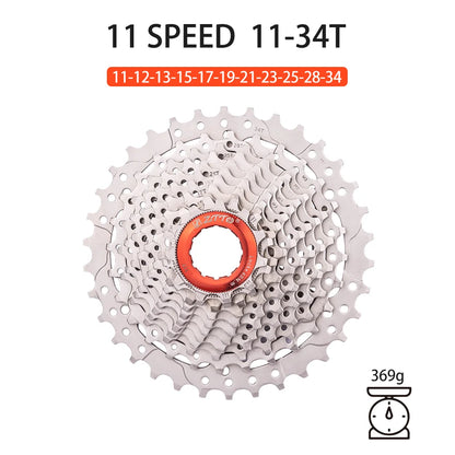 ZTTO MTB Road Bike 8/9/10/11/12 Speed Cassette 11v 25T/28T//30T/32T/34T/36T Sprocket K7 10v Bicycle Freewheel-EXPROTAS