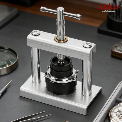 Watch Back Case Press Tool Professional Repair Closer with Dies for Watchmaker