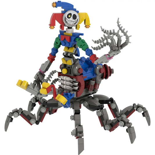 Moc Bobble Game 8Pcs Joker Spidert Building Block Figurine Model Toy