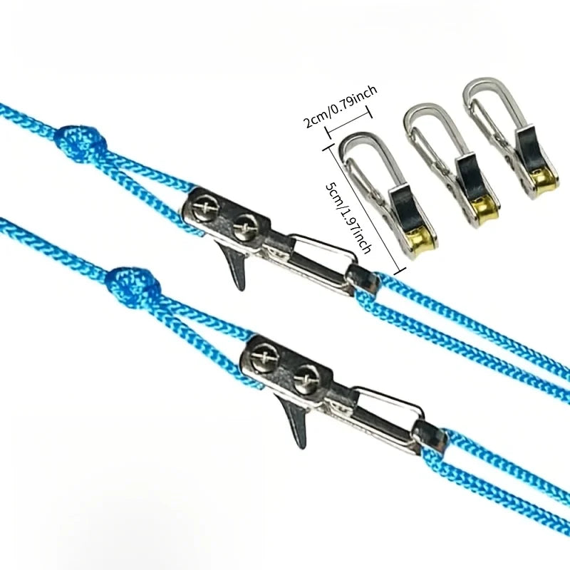 Buckle Retractable Rope Tensioner Heavy-Duty Camping Accessories Pack