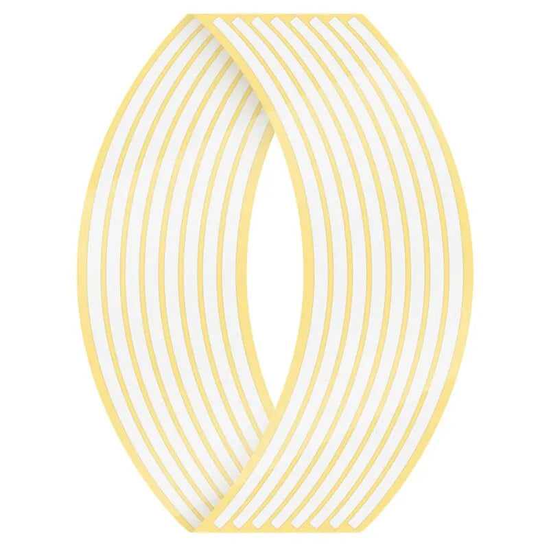 1set of 16pcs Wheel Sticker Reflective Rim Stripe Tape Bike Motorcycle Stickers For Honda For Kawasaki Z750 Z800 For YAMAHA MT07-EXPROTAS