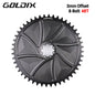 Narrow Wide Chainring 3mm Offset Goldix Direct Mount for 8Bolt Crankset
