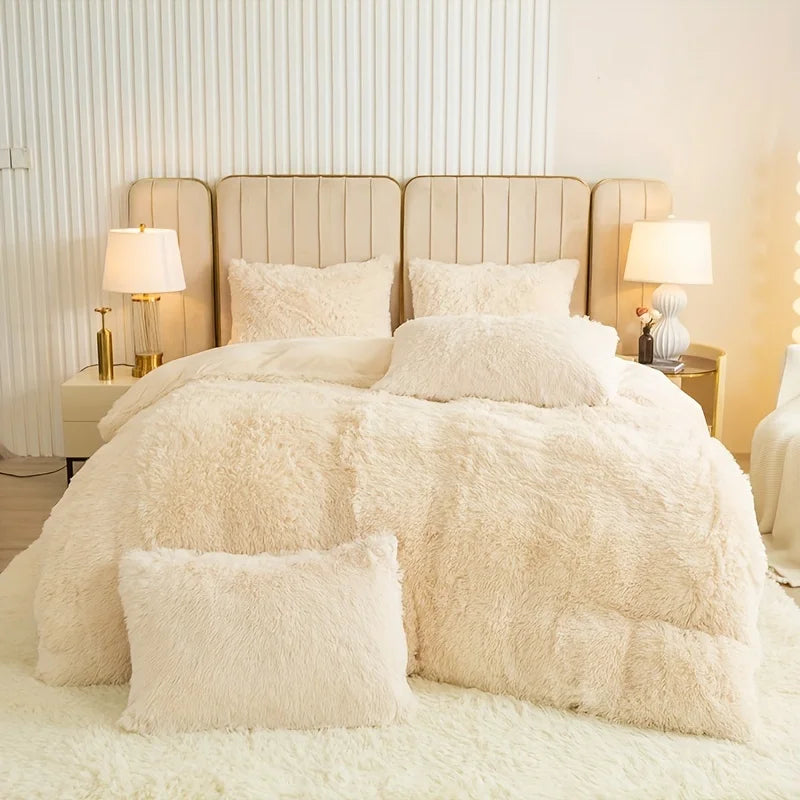 3-Piece Duvet Cover Set Luxury Soft Bedding for King Double Single Size