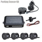Car Parking Sensor 12V Ultrasonic 4 Sensors Buzzer Reverse Alert System