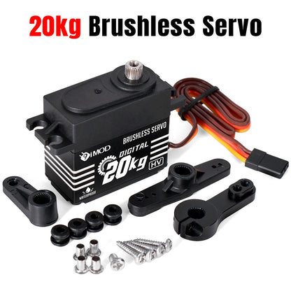 Aluminum Alloy Case 40KG Brushless Digital Servo for 1/8 1/10 RC Car
