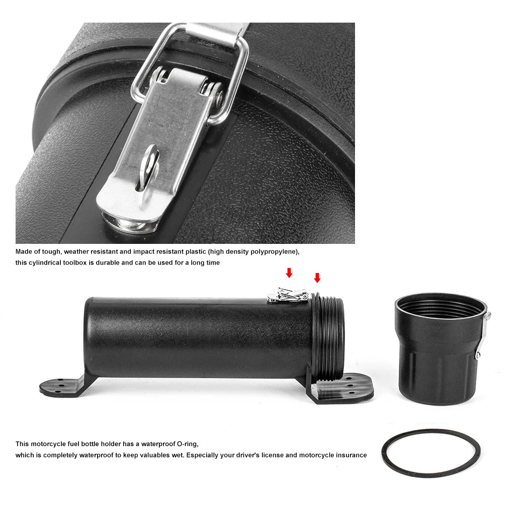 With Lock Universal Off-Road Motos Motorcycle Accessories Waterproof Tool Tube Gloves Raincoat Storage 2 Size Box F800GS F700GS-EXPROTAS