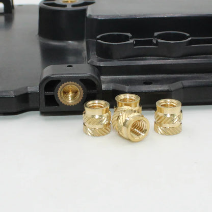 M2–M8 Brass Heat Insert Nut Set for 3D Print Hot Melt Threaded Embed