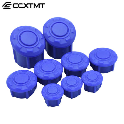 9PCS Frame Hole Cover Plugs for BMW R1250 GS LC Adventure 2018-2024
