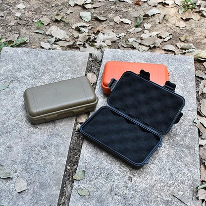 Sealed Survival Box Waterproof Plastic Outdoor Camping Storage Container S/L/XXL