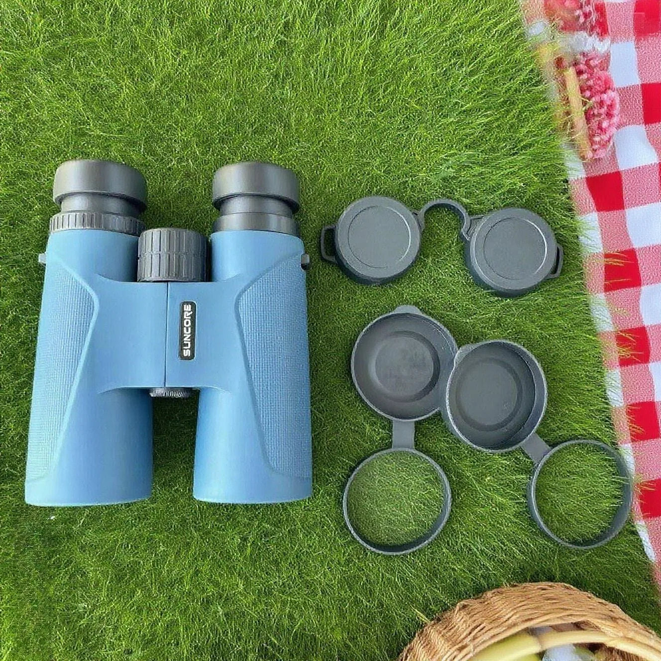 10x42 Binoculars Centre Focus Non Waterproof Wildlife Hiking Concert Travel