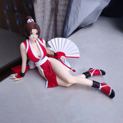 Anime Street Fighter Mai Shiranui PVC Action Figure Sexy Girl Model Collectible