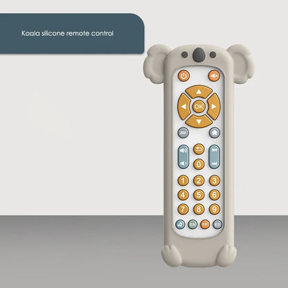 Tv Remote Control Toy for Baby with Music and Light Educational Infant Toy