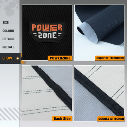 Universal Waterproof Anti-Slip Gripper Seat Cover by Powerzone for SXF EXC KXF