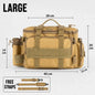 Fishing Tackle Bag Waterproof Shoulder Rod Storage Gear Outdoor 40cm