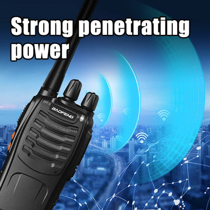 Baofeng BF-88E Two Way Radio 1500mAh Long Range Walkie Talkie with Earpiece