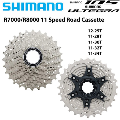 Shimano 105 R7000 / Ultegra R8000 11-Speed Road Cassette CS-R7000 CS-R8000 - EXPROTAS