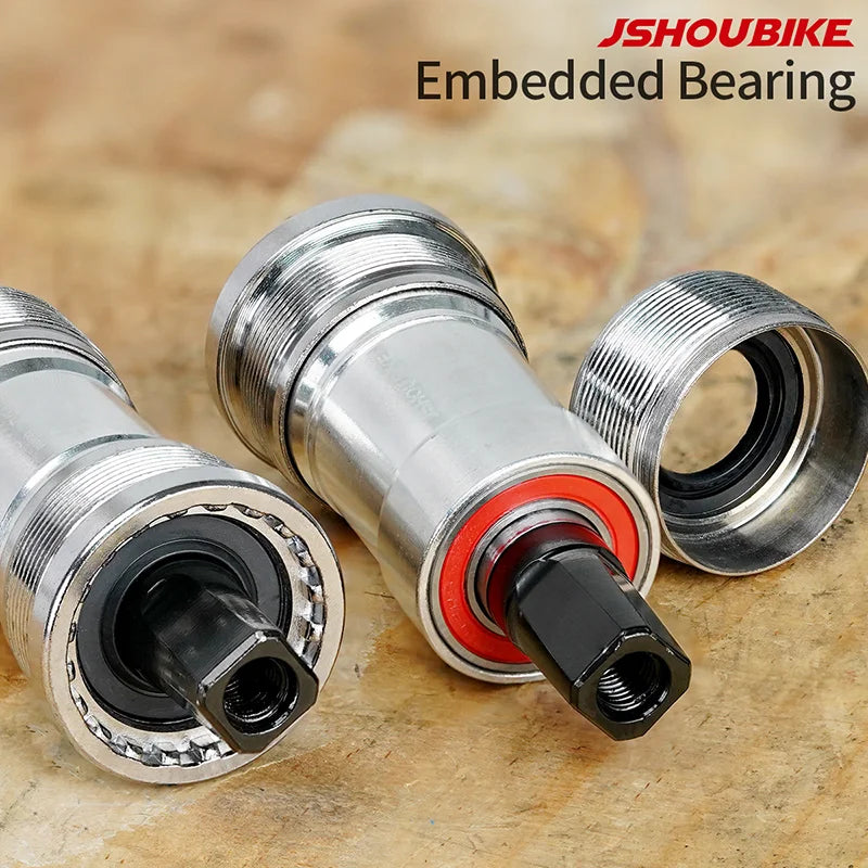 Square Taper Bottom Bracket BSA 68mm Sealed Bearing for MTB Road Bike Crankset