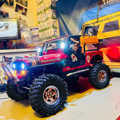 4pcs 1.9 Wheel Tires for 1/10 RC Crawler TRX4 TRX6 SCX10 II III Gen7 D90
