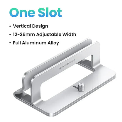 UGREEN Vertical Laptop Stand For MacBook Air Pro Triple Slots Aluminum Notebook Stand For MacBook Pro Tablet iPad Phone Holder-EXPROTAS